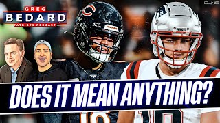 Patriots DOMINATE Bears … does it mean anything  Greg Bedard Patriots Podcast [upl. by Ynnel]