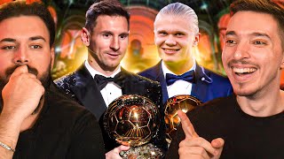 HAALAND SAU LIONEL MESSI PENTRU BALONUL DE AUR 2023 [upl. by Ahsenev393]