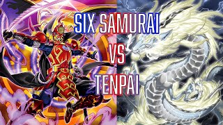 YUGIOH Six Samurai VS Tenpai LIVE DUEL [upl. by Reinhardt336]