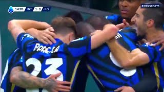 Piotr Zielinski Goal  Inter Milan vs Juventus 44 Goals Results And Extended Highlights2024 [upl. by Darren]