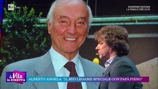 Alberto Angela quotil mio legame speciale con papà Pieroquot  La vita in diretta 21122018 [upl. by Hsemin]