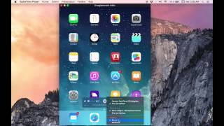 Filmerenregistrer son écran iPhone iPad avec son Mac  OS X 1010  IOS 8 [upl. by Kuo740]