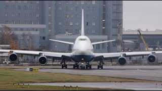 Transaero  Трансаэро EIXLD Boeing 747446  Взлёт во Внуково VKOUUWW [upl. by Seuqramed]