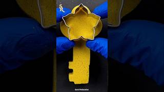 Kinetic Sand Cutting ASMR SHAPES Satisfyin video kineticsandcutting shortvideo [upl. by Krutz691]