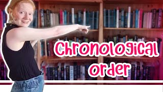 i orgainized my books chronologically [upl. by Atazroglam]