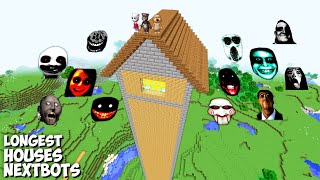 SURVIVAL TALLEST HOUSE JEFF THE KILLER and SCARY NEXTBOTS in Minecraft  Gameplay  Coffin Meme [upl. by Kahn]