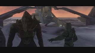 Halo 3  Cut Cinematic  Orbital Scarab [upl. by Waldo34]