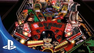 The Pinball Arcade for PS3 and PS Vita  Elvira and the Party Monsters table [upl. by Ennaxxor658]