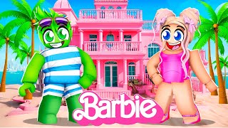 BARBIE amp KEN bauen ein STRANDHAUS in Roblox [upl. by Lempres]