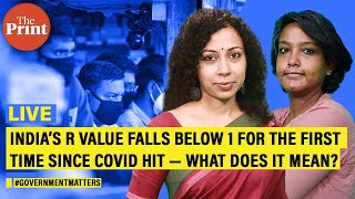 India’s R value falls below 1 for the first time since Covid hit — what does it mean [upl. by Service]