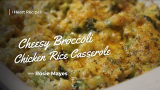 The Ultimate Cheesy Chicken Broccoli Rice Casserole  I Heart Recipes [upl. by Even471]