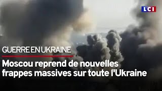 Nouvelles attaques massives sur le territoire ukrainien [upl. by Haidabez452]