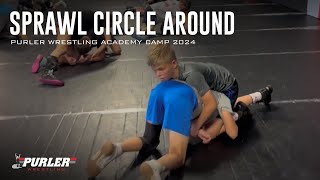 Sprawl Circle Around  Purler Wrestling Academy Camps [upl. by Philps]