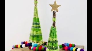 Weave a Willow Branch Mini Christmas Tree [upl. by Elleon]