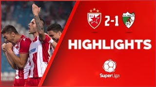 Crvena zvezda  Inđija 21 highlights [upl. by Kinch]