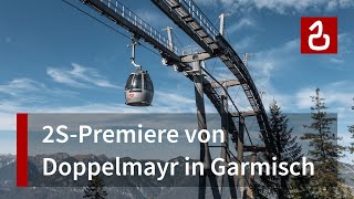 Seilbahn GarmischPartenkirchen  Kreuzeck  Von der ersten bayerischen Pendelbahn zur Doppelmayr2S [upl. by Ennagem204]