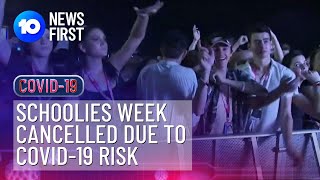 Schoolies Week Cancelled Due To COVID19 Risk  10 News First [upl. by Pennington371]