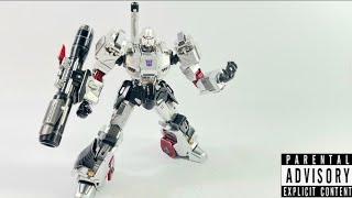 Transformers Threezero MDLX Megatron Review en español [upl. by Kcirdahs449]