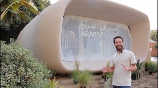 Hidden Assembly of 3D Printed Buildings  Pros amp Cons of Winsun Office in Dubai [upl. by Hahsi759]