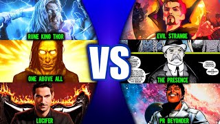 Rune King Thor Vs Evil Dr strange One Above All Vs The Presence Lucifer Vs Beyonder  IN HINDI [upl. by Shamus]