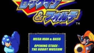 Game Music Rockman amp Forte Mega Man amp Bass  Opening Stage The Robot Museum [upl. by Yetsirhc]