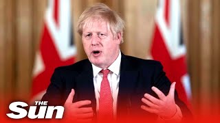 Live Boris Johnson roadmap out of COVID19 lockdown briefing [upl. by Lonne]