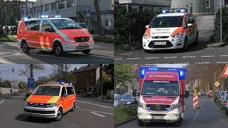 Einsatzfahrten und Hubschrauberlandungen am Uniklinikum Köln [upl. by Dnaletak]