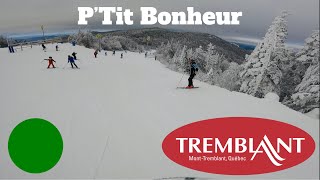 Mont Tremblant  P’Tit Bonheur  Crowded and Icy Conditions  Opening Weekend [upl. by Noxas102]