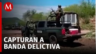 Desarticulan banda delictiva que operaba en la zona sur del estado de Veracruz [upl. by Anawk]