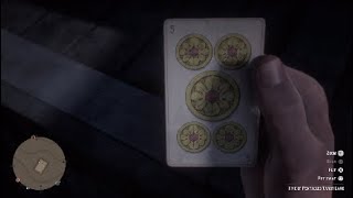 Five of Pentacles Tarot Card Location  Red Dead Online [upl. by Notsnorb]