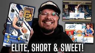 NEW RELEASE 202323 PANINI ELITE BASKETBALL HOBBY BOX SHORT amp SWEET THIS YEAR [upl. by Ibson541]