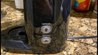 Fix Mainstays Walmart Brand KCup Coffee Maker Only Making Half a Cup Not Fully Brewing 201963 [upl. by Tades]