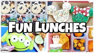 DISNEY 🏰 Lunch Marathon 😍 FUN and EASY Traveling Lunch Ideas [upl. by Castra]