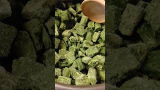 Cooking young frozen spinach [upl. by Mamoun]