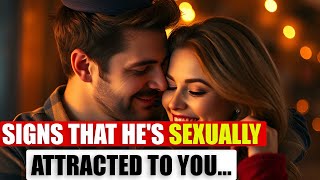 Top 12 Signs He’s Sexually Attracted to You Spot the Subtle Cues of His True Feelings  Super Facts [upl. by Damas]