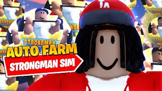 BEST New Strongman Simulator Auto Rebirth Script Auto Farm [upl. by Mirth825]