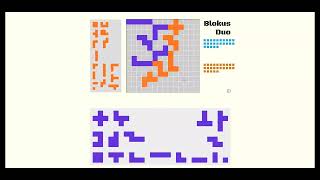 BLOKUS Duo Tutorial Without Words [upl. by Enehpets]