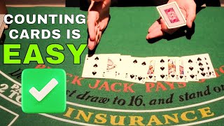 Card Counting For DUMMIES blackjack cardcounting [upl. by Iamhaj482]