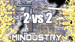 Mindustry pvp 2 vs 2 [upl. by Farkas]