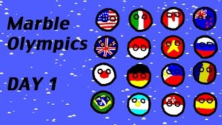 Marble Olympics DAY1 [upl. by Aihsyak609]