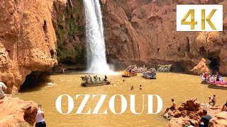 Ouzoud Waterfall Morocco  4K Stunning Natural Wonder 🇲🇦  4K 30fps 2022 [upl. by Trant]