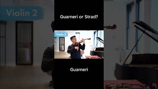 Ray chen on Guarneri or Strad raychen violinst classicalmusic [upl. by Livesay]