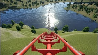 Planet Coaster The River Roller Coaster [upl. by Iyre863]