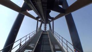 Katun Roller Coaster POV  Front Seat View  Mirabilandia Italy [upl. by Ahsahs690]