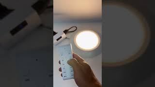 JULLISON 9 Inch Low Profile Disk Light 5CCT Selectable Dimmable Wet Rated ETL for Junction Box [upl. by Rheims]