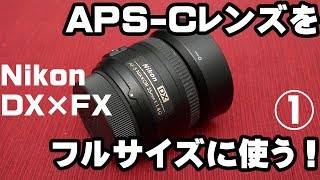 【NIKON】APSC（DX）用レンズを、フルサイズ（FX）のD700で使う！35mm F18編【ニコン】 [upl. by Alol]