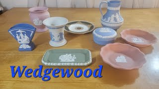 Auction Picking Picked some Wedgewood Jasperware vases trinket box and plates Was it a good buy [upl. by Nixon]