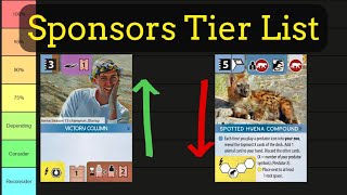 Ark Nova  Sponsors Tier List live [upl. by Goodkin]