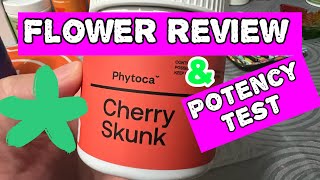 PHYTOCA Cherry Skunk Indica Flower  Medical Cannabis [upl. by Laroc]