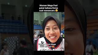 bahasa Korea Mega bikin Mlongo😮 redspark megawatiredsparks [upl. by Golliner]